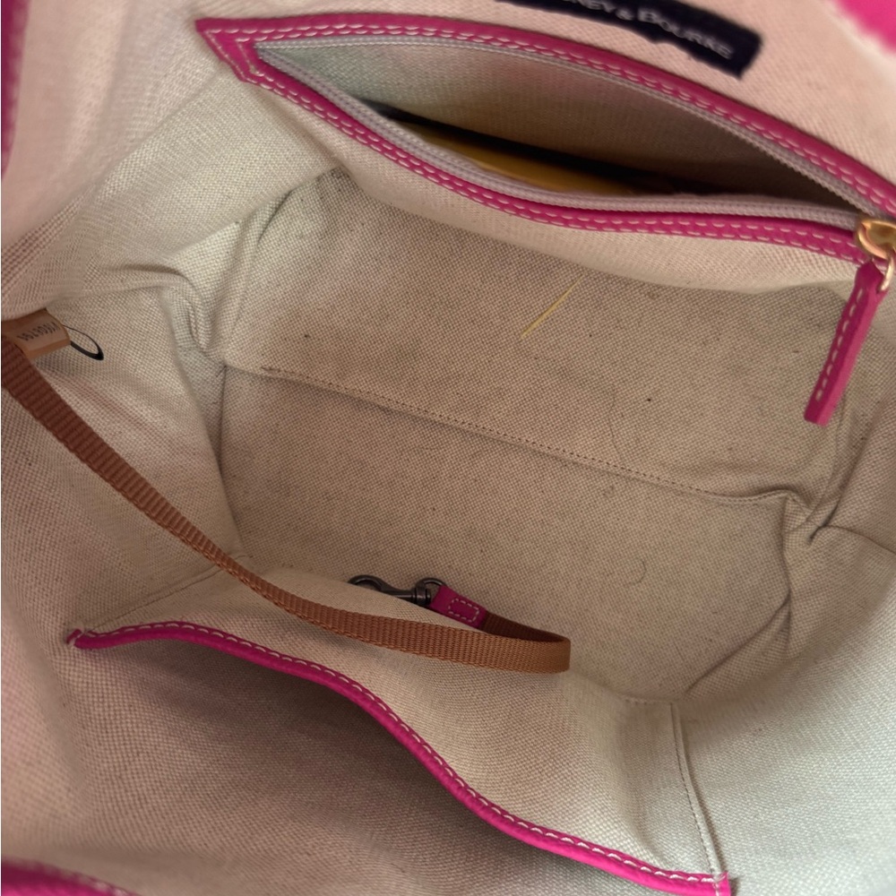Dooney & Bourke Lucca Leather Drawstring Shoulder Bucket Bag - Picture 3 of 7